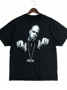 Jay Z Roc A Fella 2000s Hip Hop Retro Rap Fan Graphics Women Men T-shirt Unisex